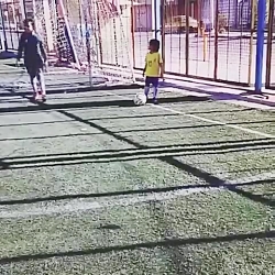 نابغه فوتبال ۶ساله ابادانی .دریبل رونالدینیو
