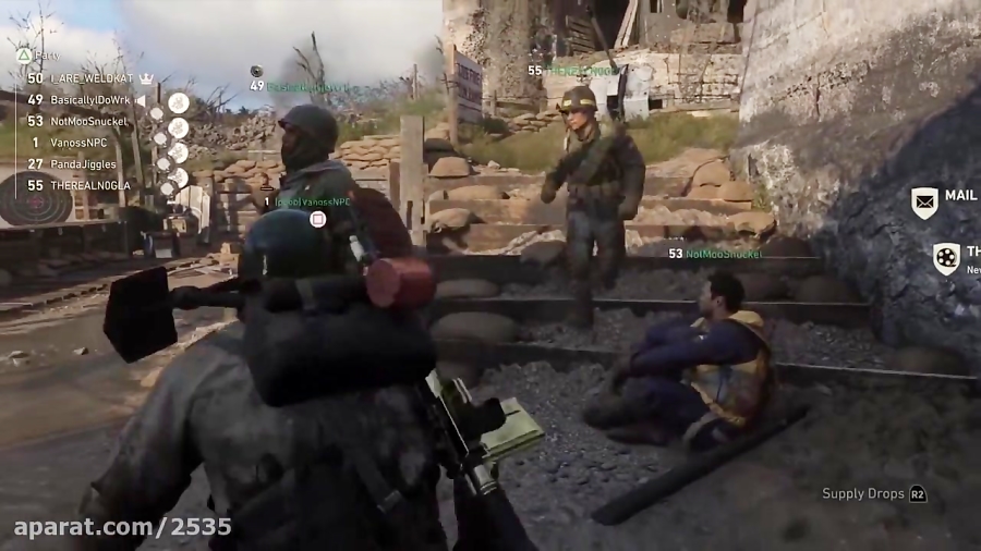 Call of Duty: World WarII Funny Moments - I AM WILDCAT