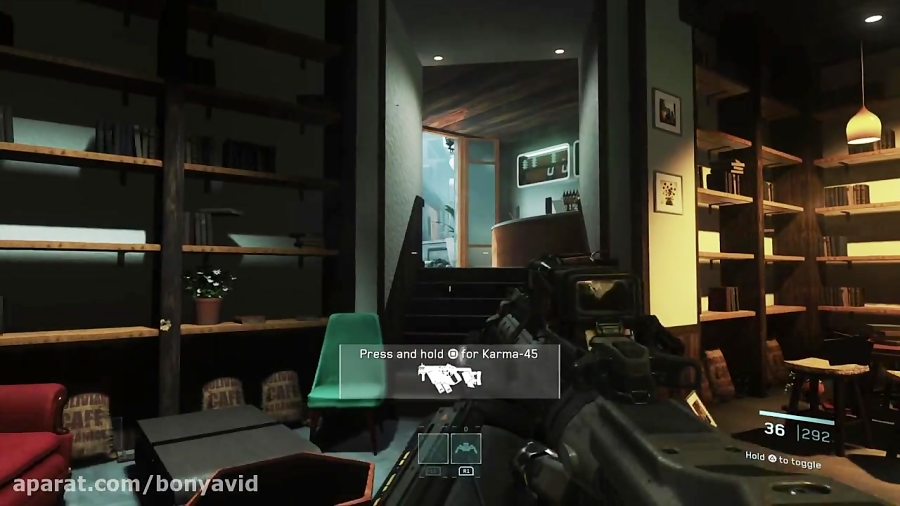 گیم پلی Call of Dutyreg; Infinite Warfare در PS4 Pro