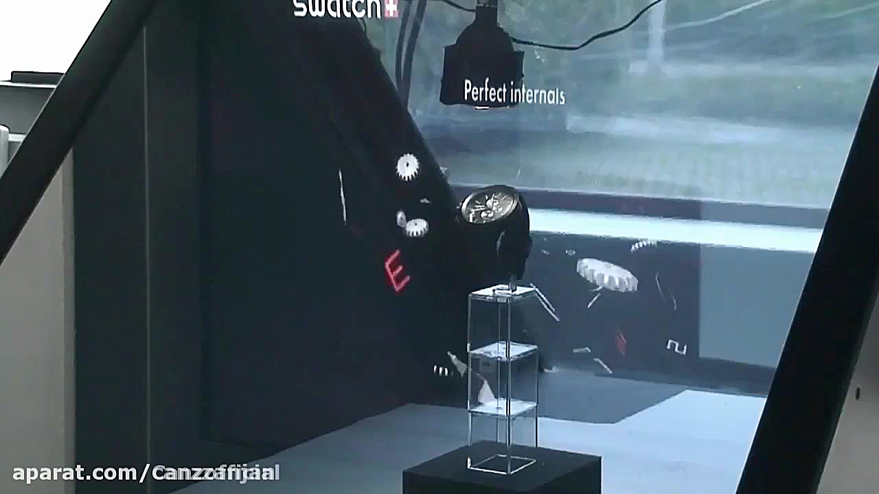نمونه اجرای هولوگرام سه بعدی (3D Hologeram) بیماری نوری آسیب ارثی