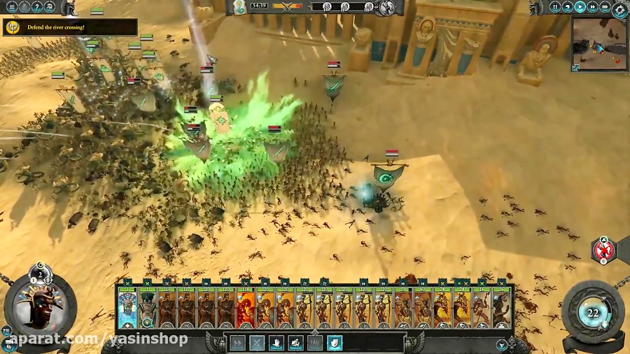 گیم پلی DLC Tomb Kings بازی Total War: Warhammer 2