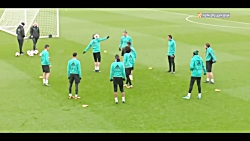 هنرنمایی کریس رونالدو با توپ د...