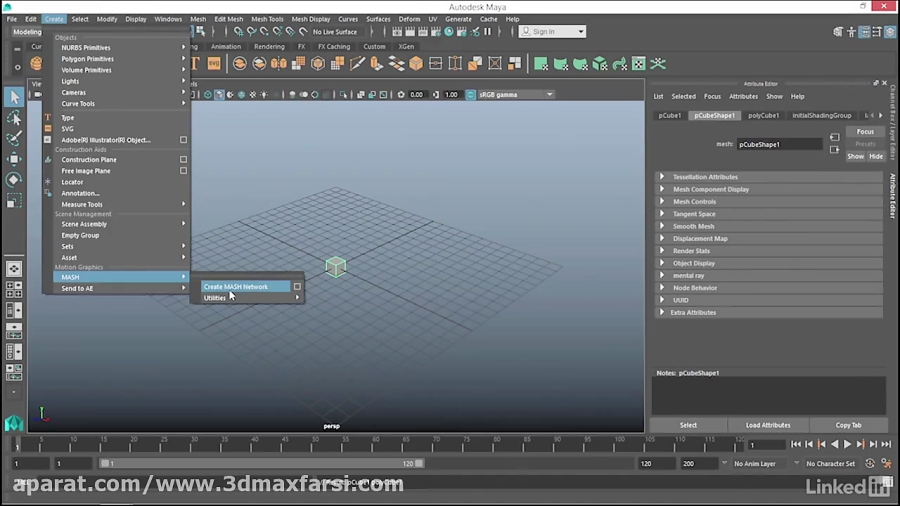 maya motion graphics