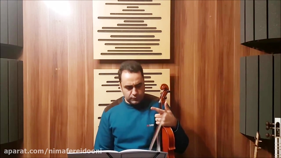 فیلم آموزش ویولن کتاب لویولن ۳ le violon جلد سوم تمرین ۱۵۹ ایمان ملکی