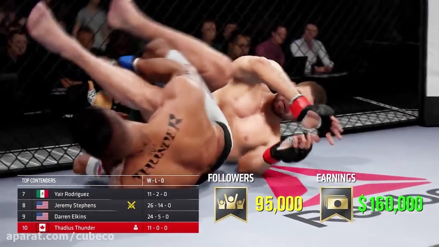 تریلر بخش داستانی بازی EA Sports UFC 3