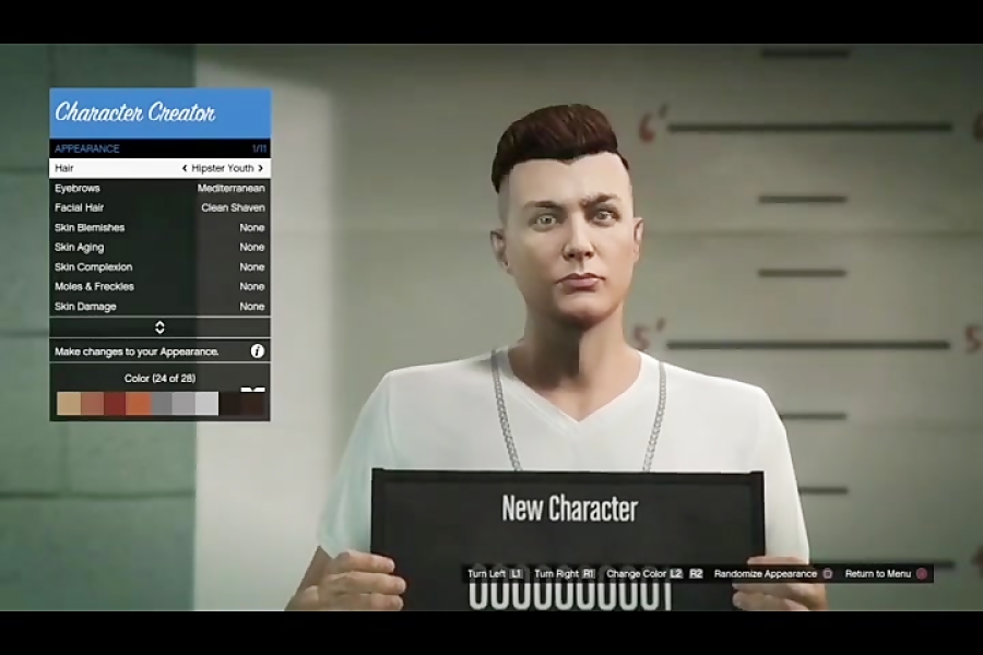 ساخت کاراکتر بازی gta online(از خودم)درخواستی