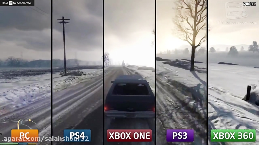 GTA 5 Graphics Comparison - PC / PS4 / Xbox One / PS3 / Xbox 360