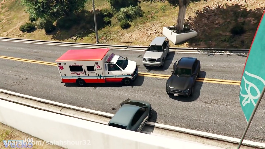 GTA V - How smart are Ambulance?