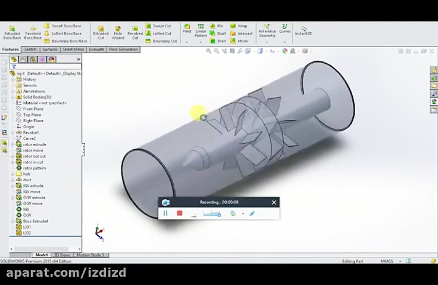 [Tutorial] Rotating Region Flow Simulation Solidworks and local initial ...