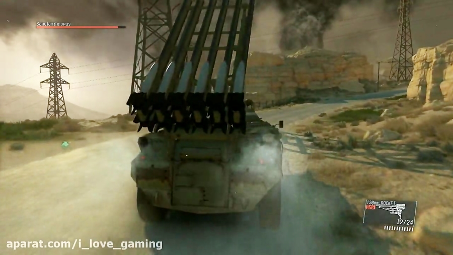 Metal Gear Solid V مبارزه با Sahelanthropus