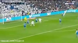 زخمی شدن رونالدو بعد از زدن گل