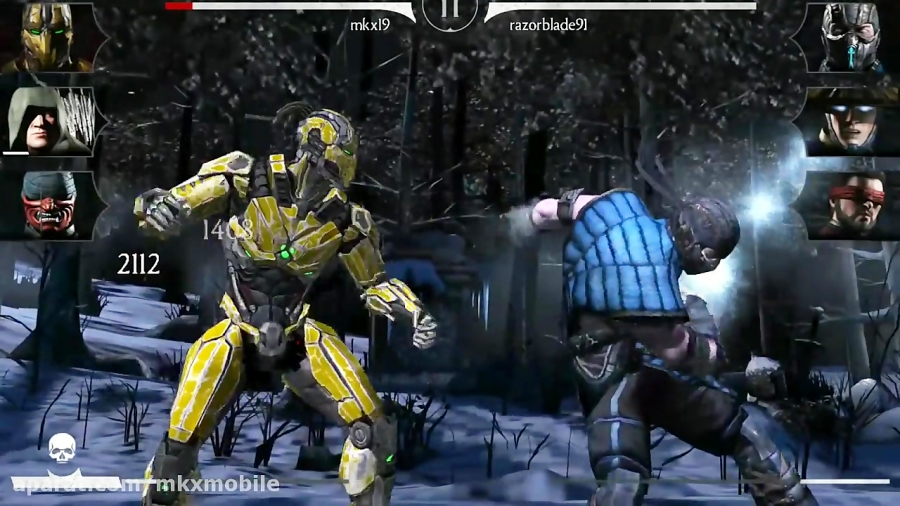 Cyrax Triborg Review in MKX Mobile