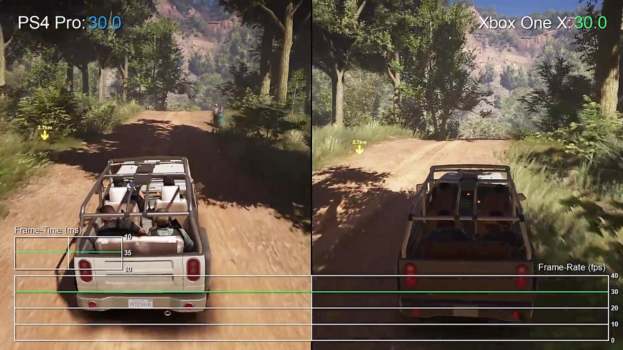 مقایسه گرافیک بازی Ghost Recon Wildlands XOX vs PS4 Pro
