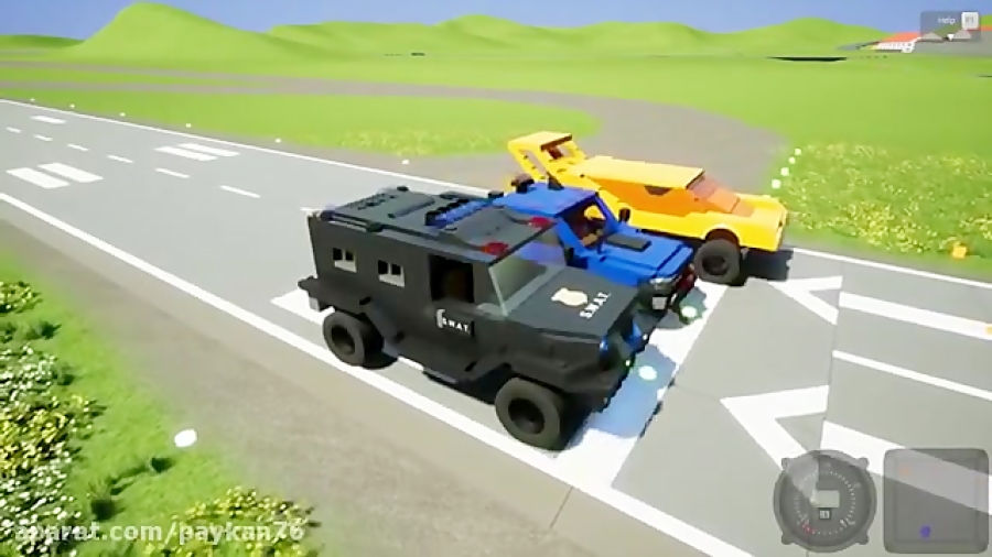 LEGO LAND MINE RACE! - Brick Rigs Gameplay _ Multiplaye