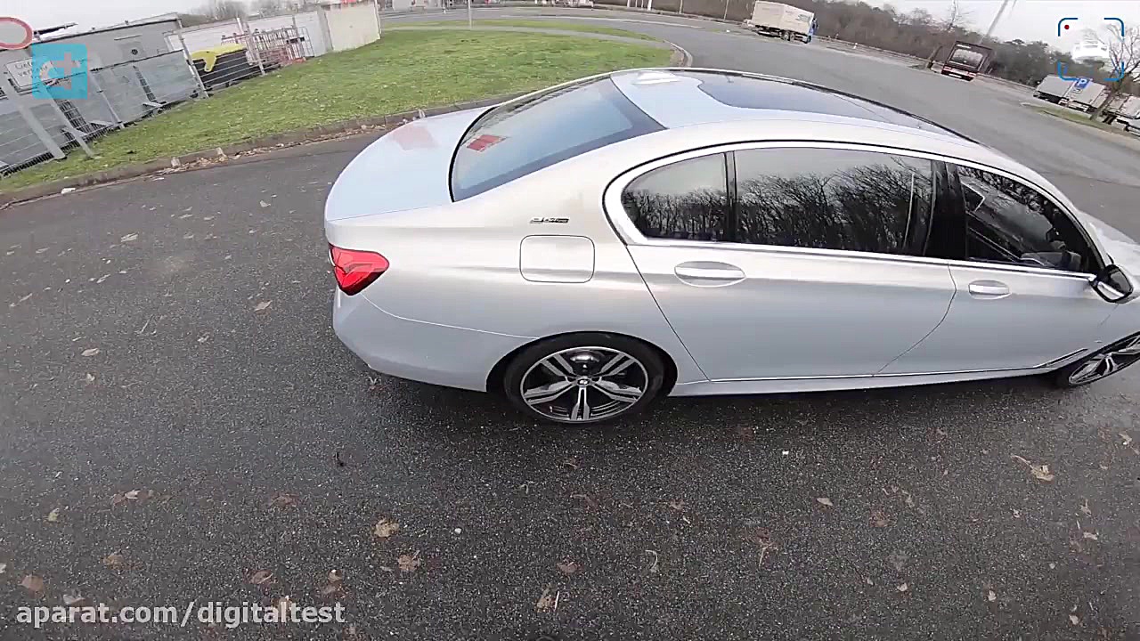 تست سرعت 0 تا 260 کیلومتر بر ساعت BMW 740LE FVC