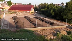 ساخت زمین تنیس (تنیس امیران)