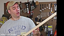 نحوه ساخت پیچ دستی چوبی بلند