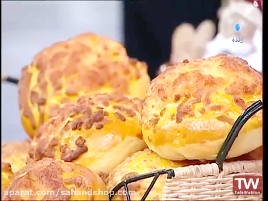 آموزش آشپزی - نان سیب زمینی با رویه پنیری