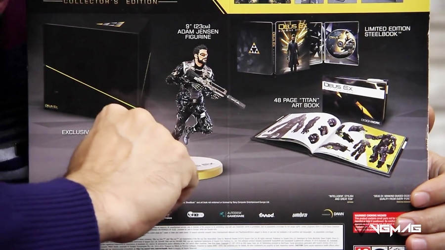آنباکسینگ Deus Ex Mankind Divided Collectors Edition