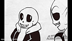 Sans and Undyne - Anything you can do, I can do better [by Jakei]