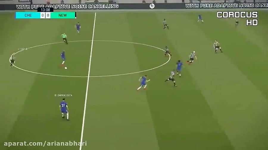 Pes 2018 - گیم پلی - چلسی و نیوکاسل