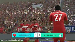 Pes 2018 - گیم پلی - پرسپولیس و استقلال