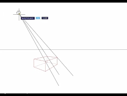آموزش ترسیم سایه در پرسپکتیو