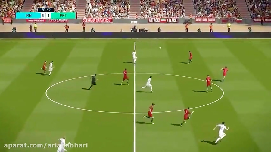 PES 2018 - جام جهانی 2018 ایران و پرتغال