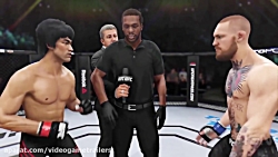 گیم پلی UFC 3: بروس لی vs مک گرگور