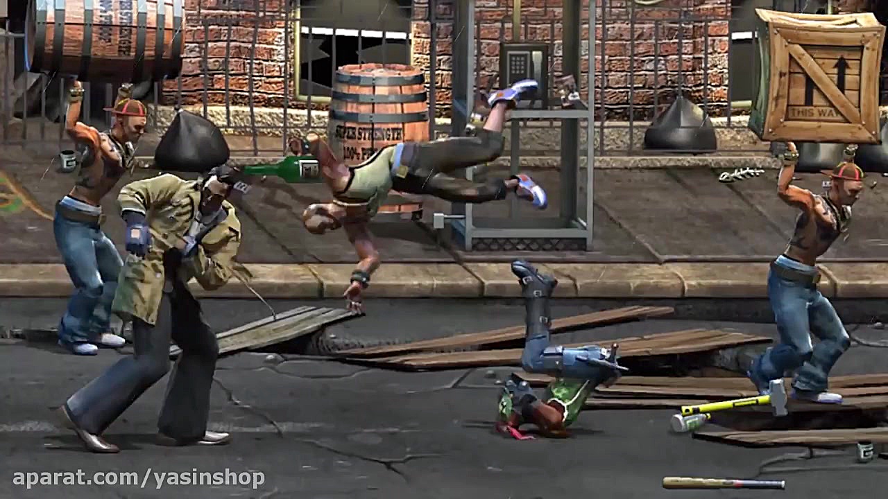 تریلر بازی Raging Justice زمان80ثانیه