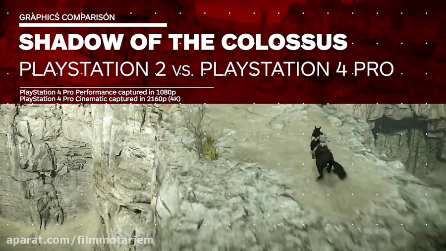 مقایسه گرافیکی بازی Shadow of the Colossus