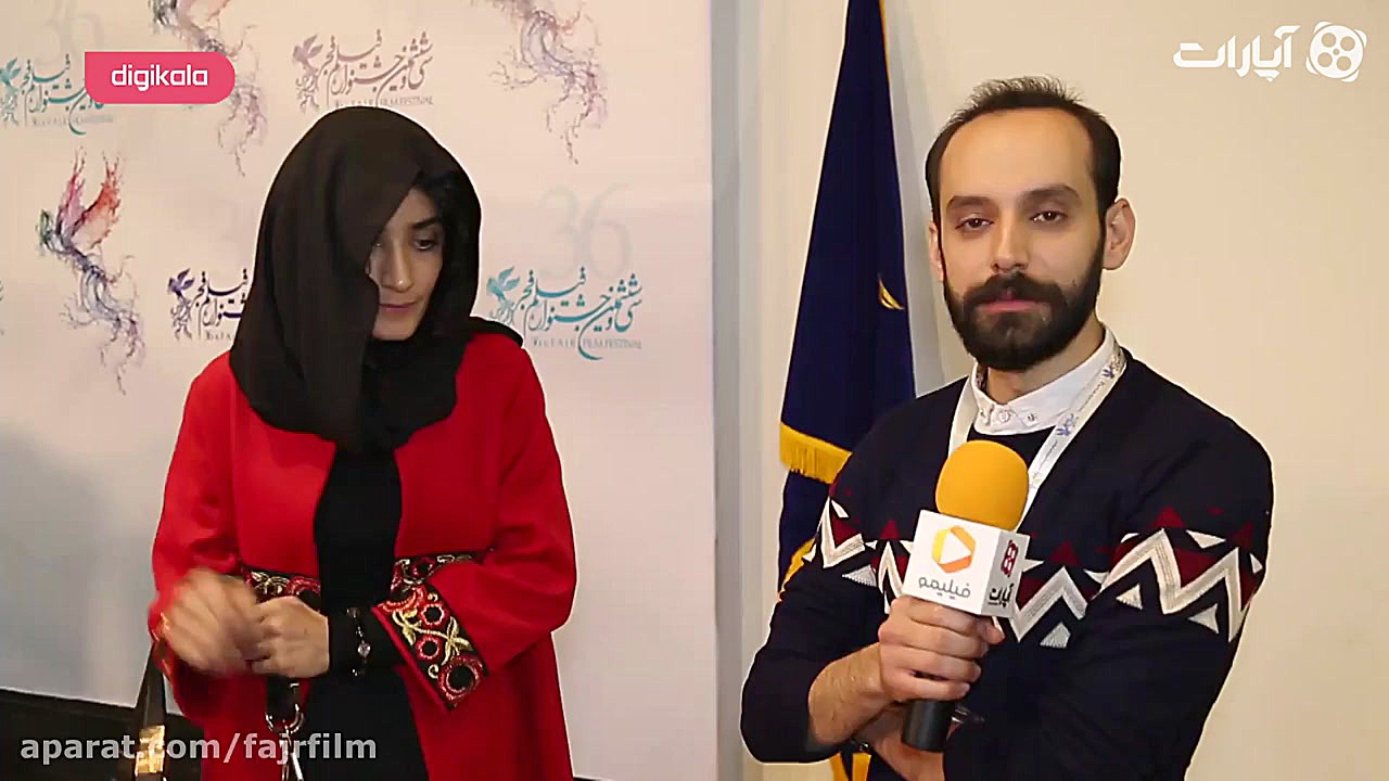 مصاحبه با مژگان صابری بازیگر فیلم شعله ور زمان140ثانیه
