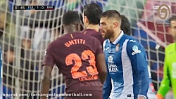 خلاصه بازی اسپانیول ۱-۱ بارسلو...