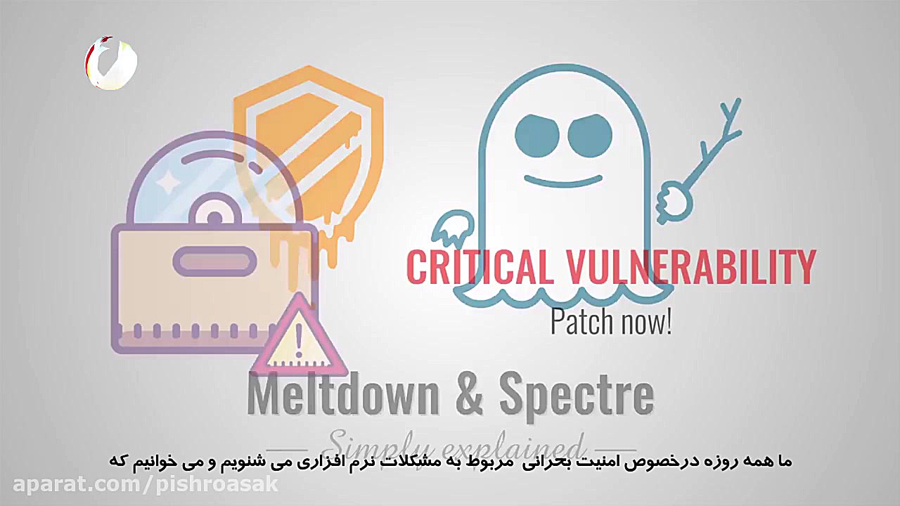 حفره امنیتی Meltdown و Spectre چیست؟ چگونه مقابله کنیم؟ زمان402ثانیه