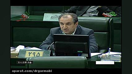 نطق دکتر گرمابی در موافقت با بند ج تبصره ی۶ لایحه بودجه دکتر حمید گرمابی