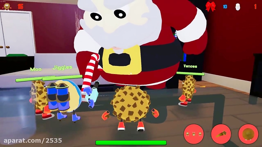 Cookies vs Claus Funny Moments - I AM WILDCAT