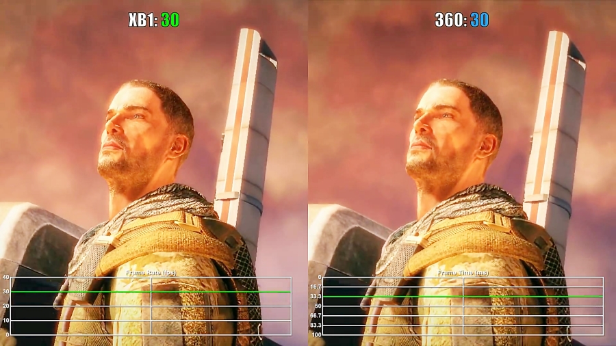 مقایسه فریم ریت بازی Spec Ops The Line - XO vs X360