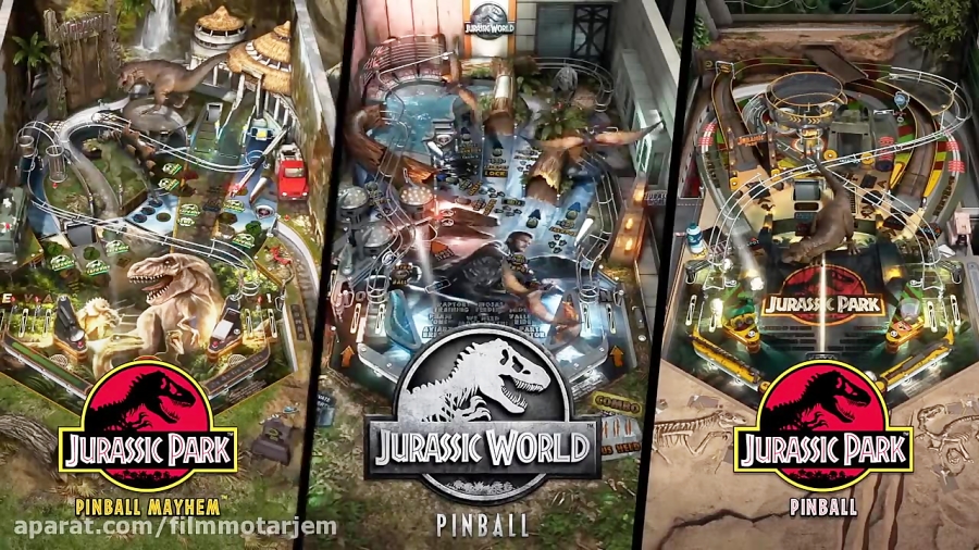 تریلر بازی Pinball FX3 Jurassic World Pinball