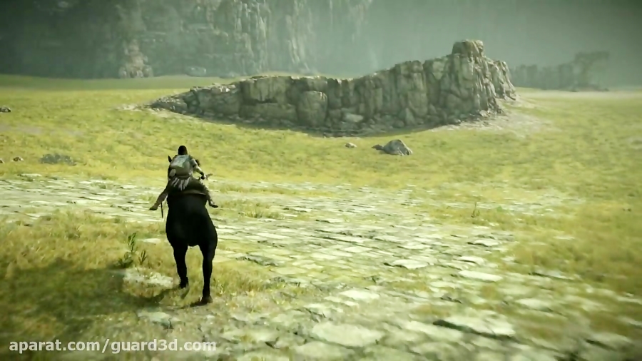 گیم پلی Shadow of the Colossus روی PS4 HD