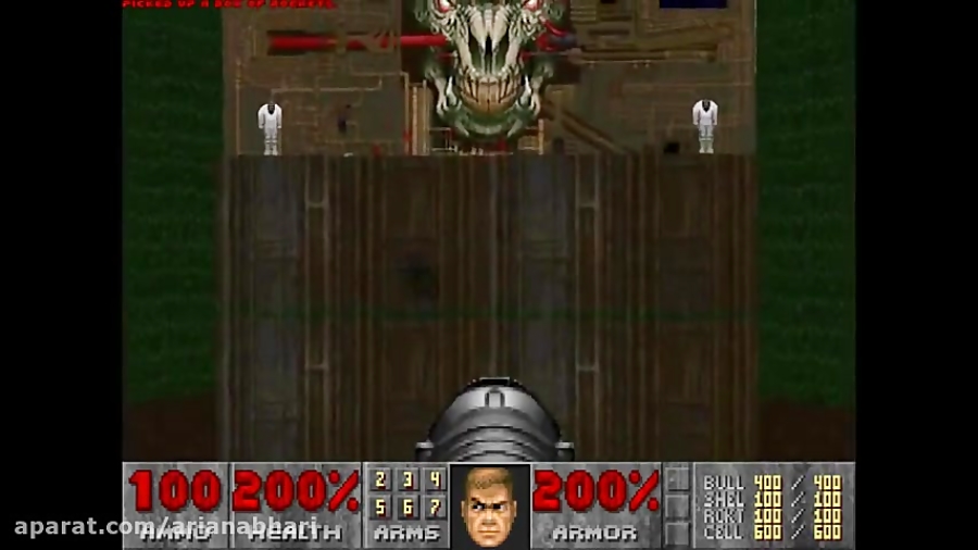 مرحله آخر بازی Doom 2