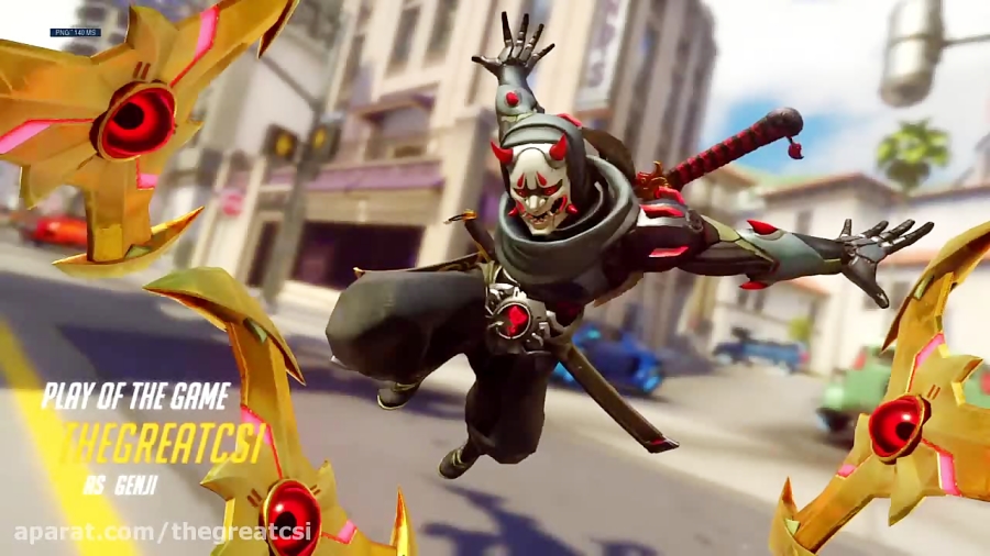 play of the game team death match as genji اورواچ کلیپ