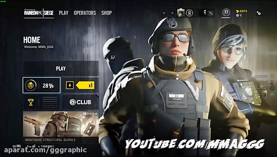 لتس پلی بازی Rainbow Sixreg; Siege با مهدی ، علی و حامد