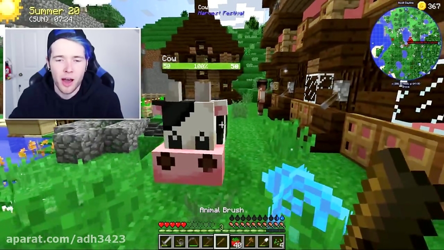 I GOT GIVEN THE BRAND NEW MINECRAFT COW!!! [#4]
