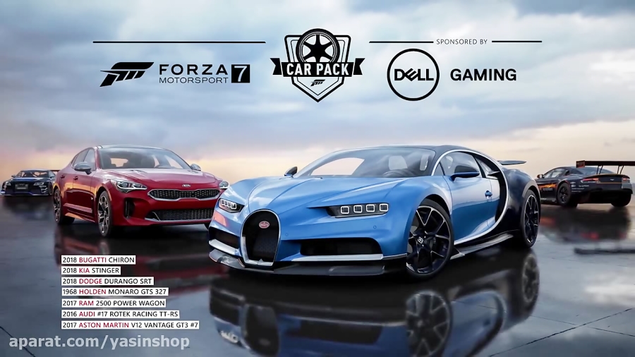 تریلر Dell Gaming Car Pack در بازی Forza Motorsport 7