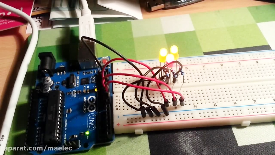 Arduino LED Fire Effect
