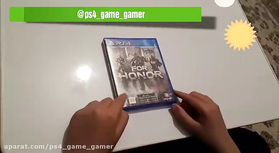انباکس بازی ps4 for honor