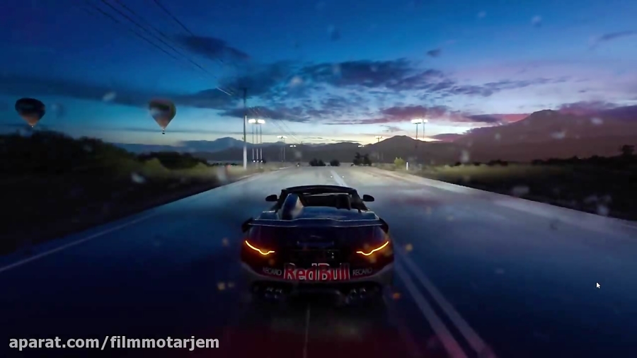 رانندگی فوق العاده در شب در بازی Forza Horizon 3