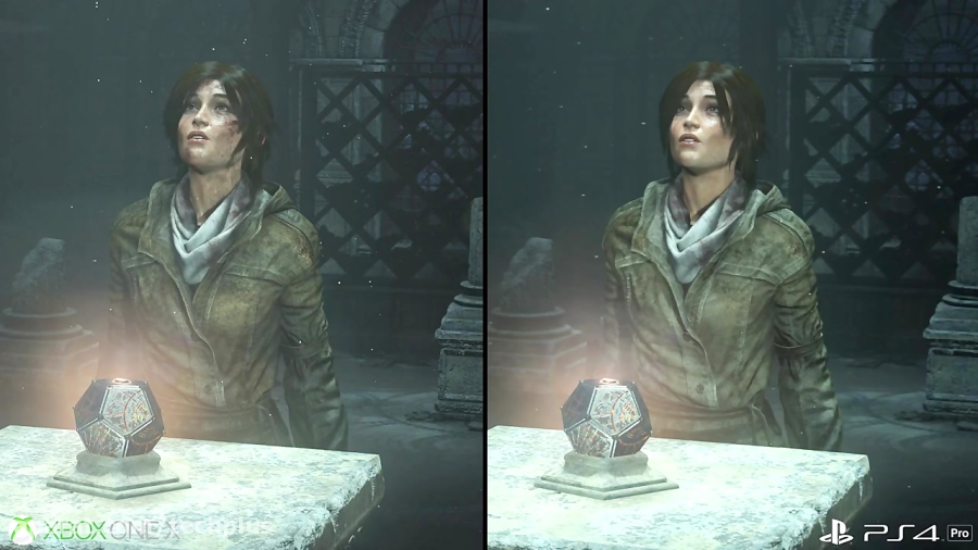 گرافیک Rise of the Tomb Raider در PS4 Pro و Xbox One X
