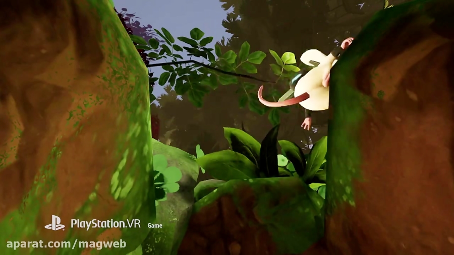 تریلر هنگام عرضه بازی Moss برای PS VR