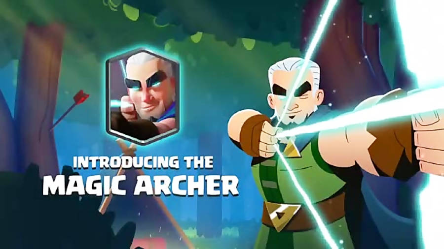 Clash royale - MAGIC ARCHER - کلش رویال تیرانداز جادویی